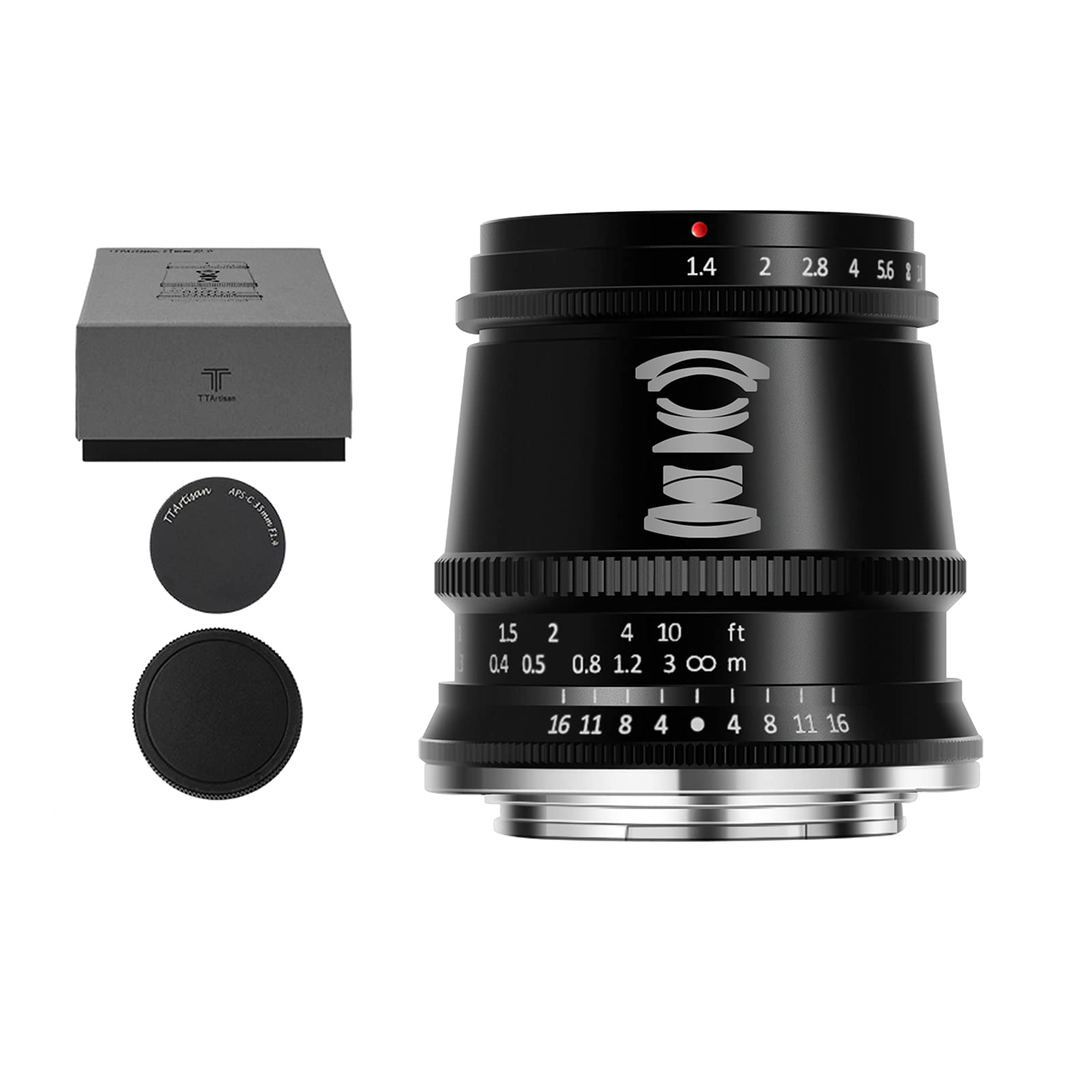 Amazon.com : TTArtisan 17mm F1.4 APS-C Manual Focus Wide-Angle
