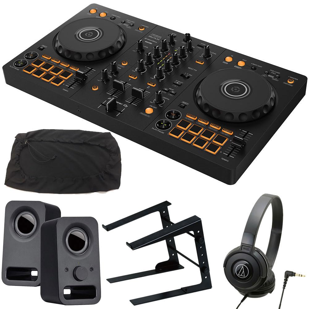 Amazon | DJコントローラー DDJ-FLX4 + ヘッドホンATH-S100 + PC