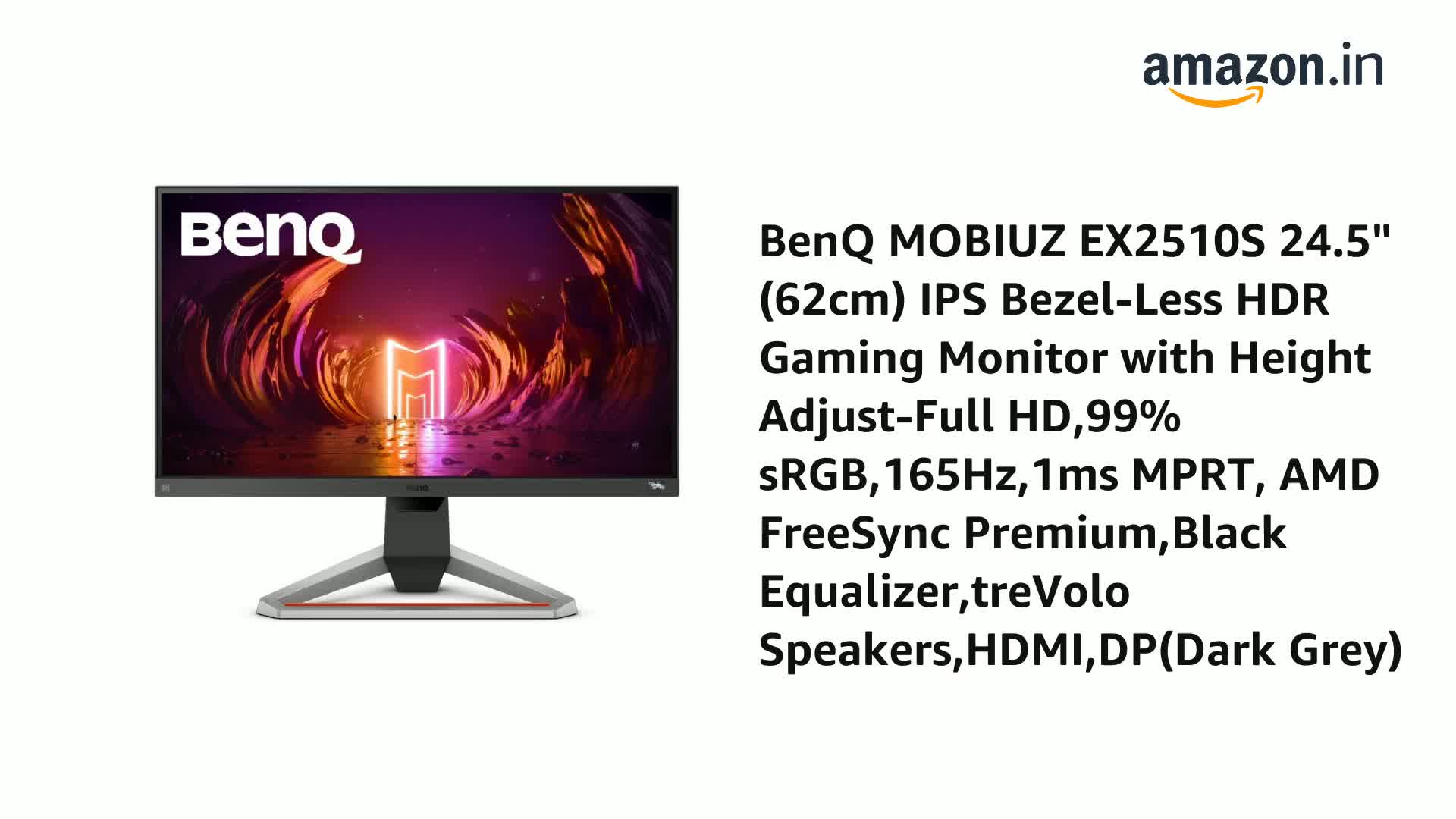 BenQ MOBIUZ EX2510S 24.5