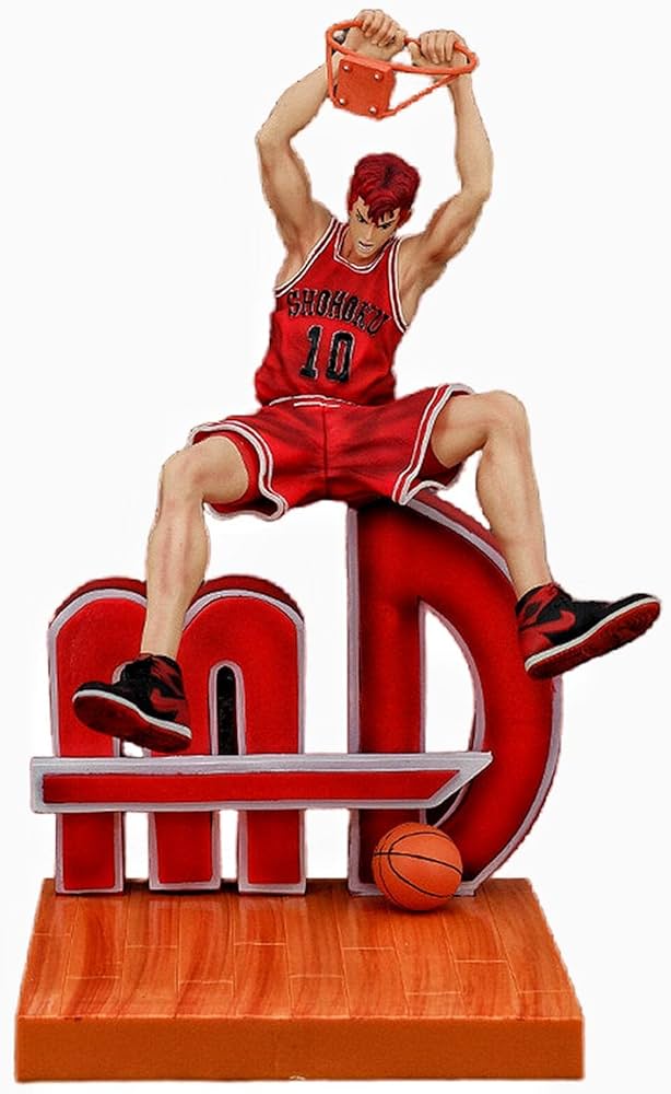 Amazon | スラムダンク フィギュア ABS&PVC製 桜木花道 三井寿 流川楓