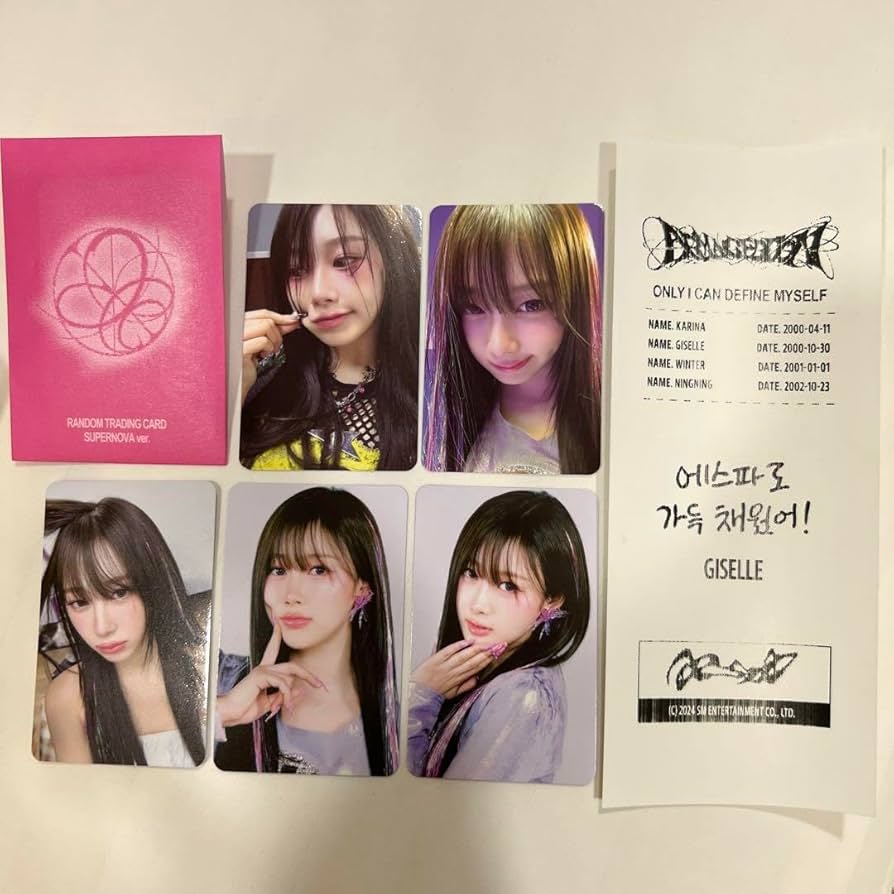 aespa Girls smtown&store 特典 トレカ ジゼル ジゼル トレカ aespa