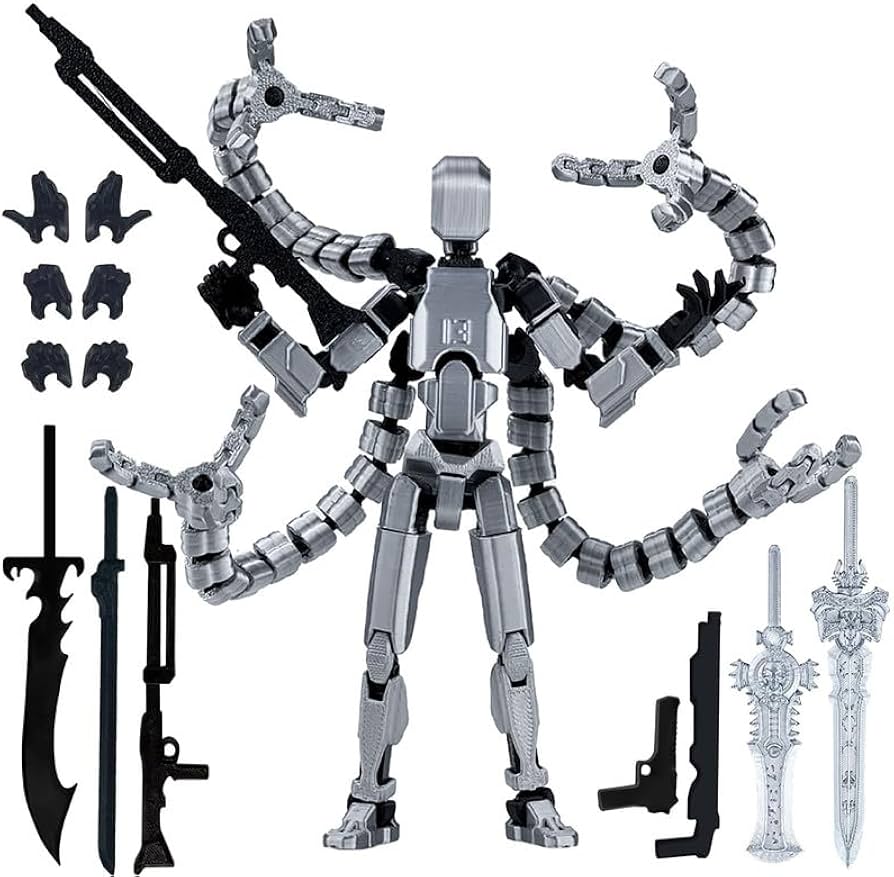 Amazon.com: SGYYSG T13 (Assembly Completed) Action Figure, T 13 3D