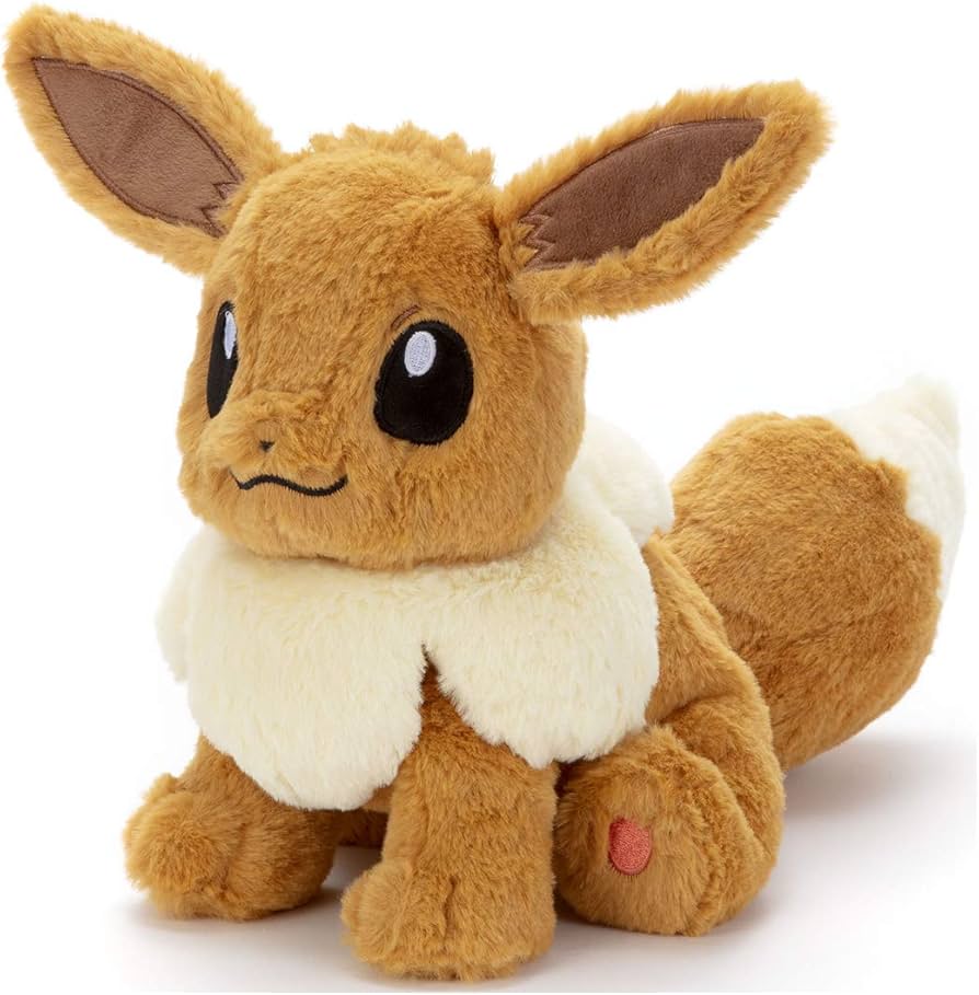 Amazon.co.jp: ポケモン くたくたたった! ぬいぐるみM イーブイ 高さ約