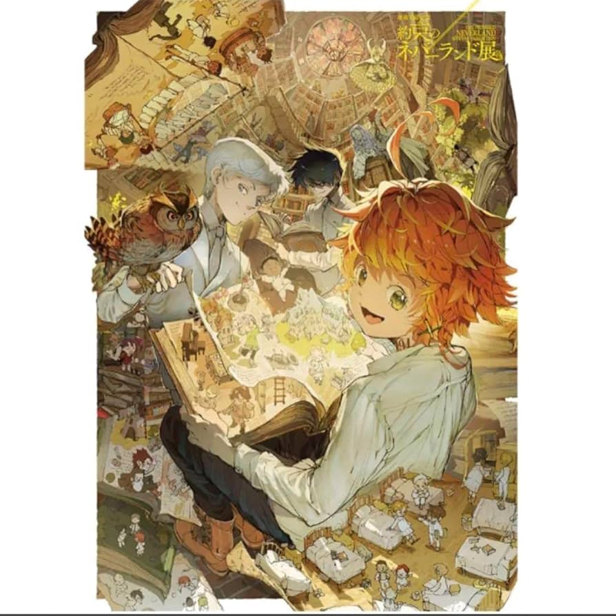 Amazon.co.jp: 約束のネバーランド 約ネバ ポスター 原画展 : おもちゃ