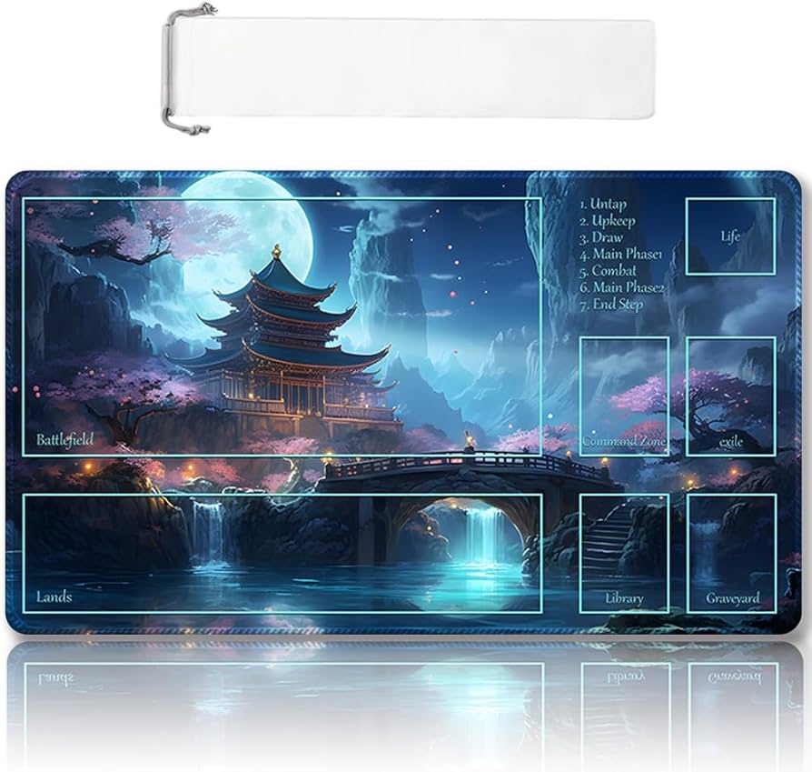 Amazon.com: DAUXID Premium Stitched MTG Playmat with Zones and Non