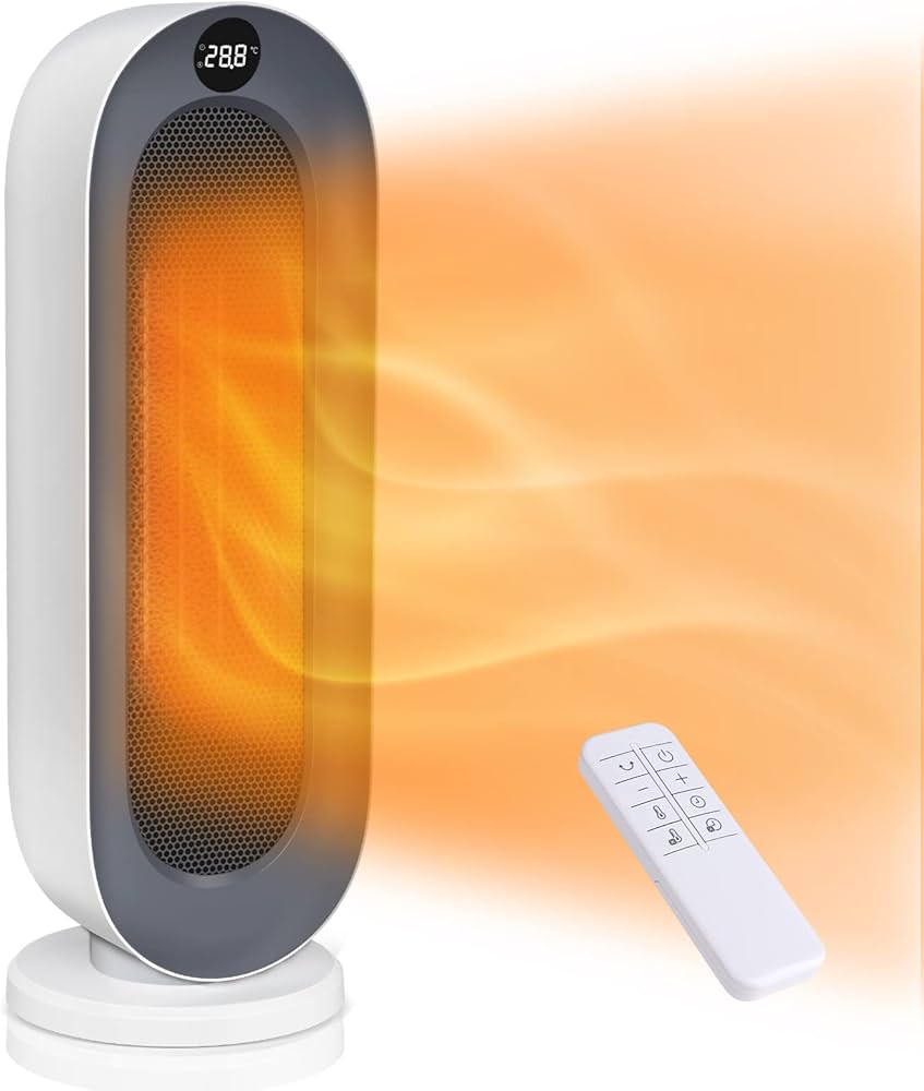 Amazon | 【2023最新暖房用】 セラミックヒーター【ECO知能恒温 節電