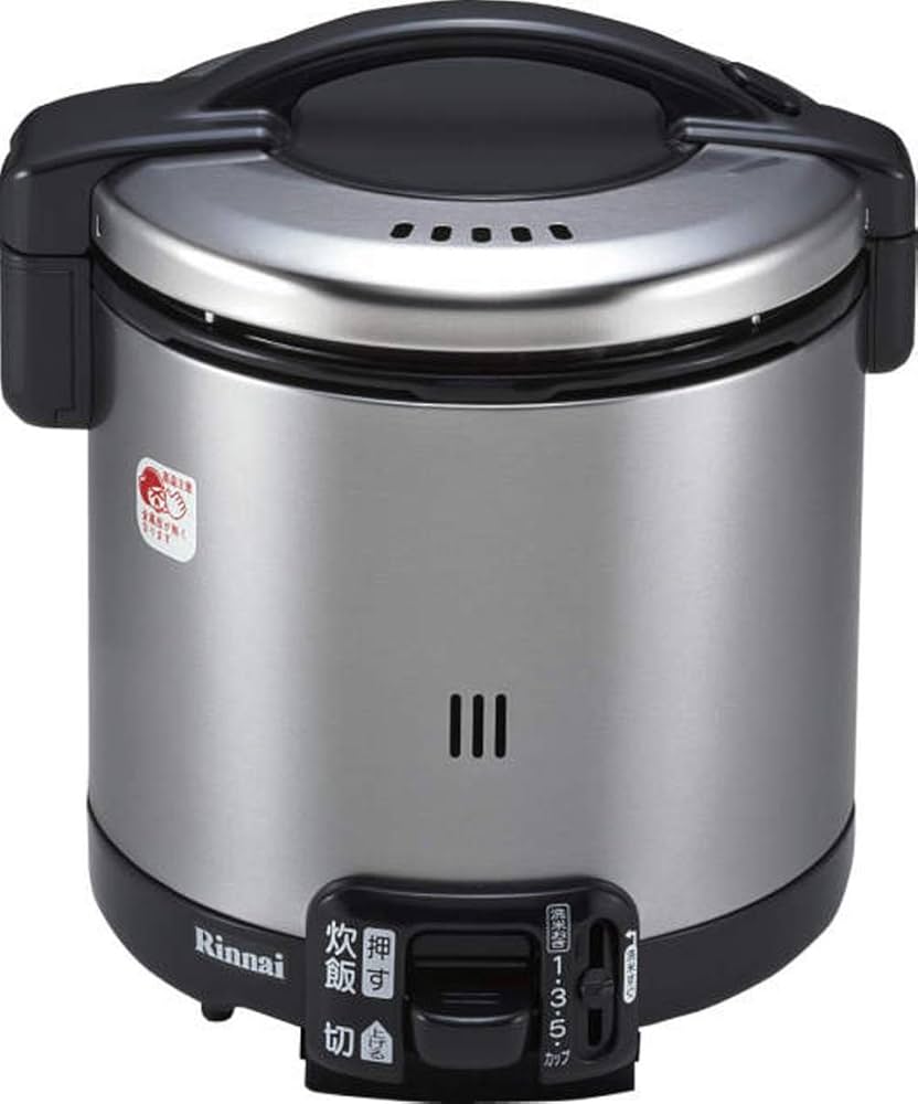 Amazon | リンナイ こがまる ガス炊飯器 5.5合炊き・ブラック
