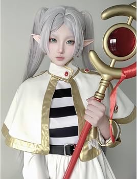 Amazon.co.jp: 葬送のフリーレン フリーレン コスプレ衣装 フルセット