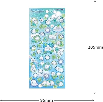 Amazon.co.jp: カミオジャパン シール キャンディグリッターステッカー