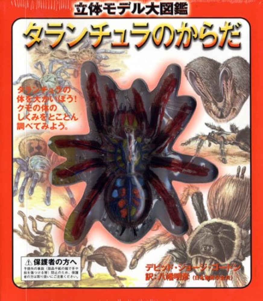 立体モデル大図鑑タランチュラのからだ (こどもライブラリー