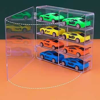 Amazon.co.jp: GUNSEED トミカケース （4個×8マス）透明なトミカケース