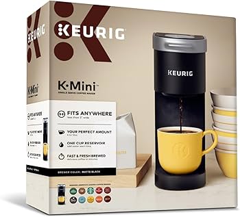 Amazon.com: Keurig K-Mini Single Serve K-Cup Pod Coffee Maker, 6