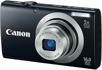Canon PowerShot A2300 Digitalkamera (16 MP, 5-fach opt. Zoom, 6