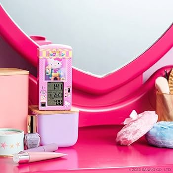 Amazon.co.jp: ハローキティのポンポンパック目覚まし時計BOOK