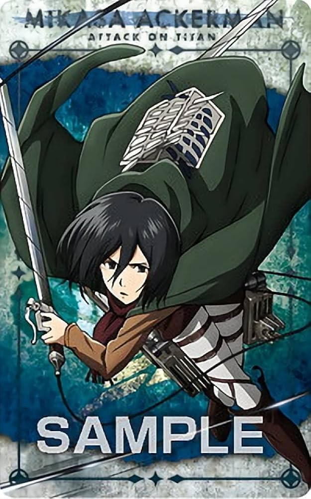 Amazon.co.jp: 【No.08 ミカサ・アッカーマン】 進撃の巨人 メタリック