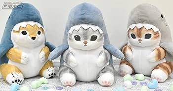 Amazon.co.jp: サメにゃん BIG ぬいぐるみ 2 さめにゃん mofusand