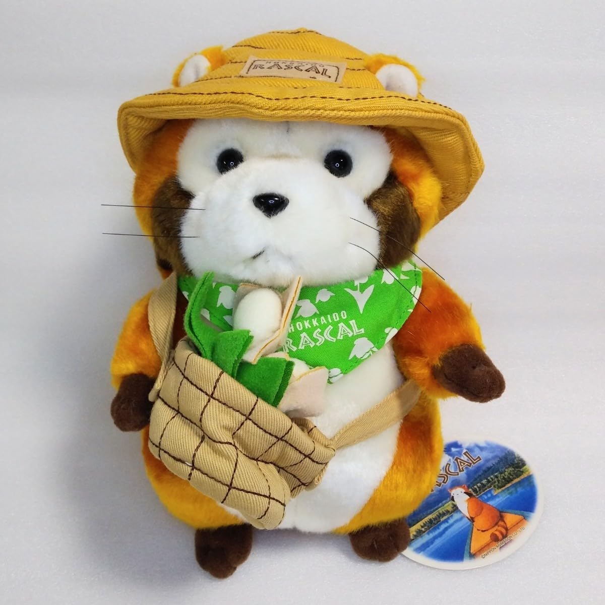 Amazon.co.jp: あらいぐまラスカル 北海道 限定 ぬいぐるみ セキグチ