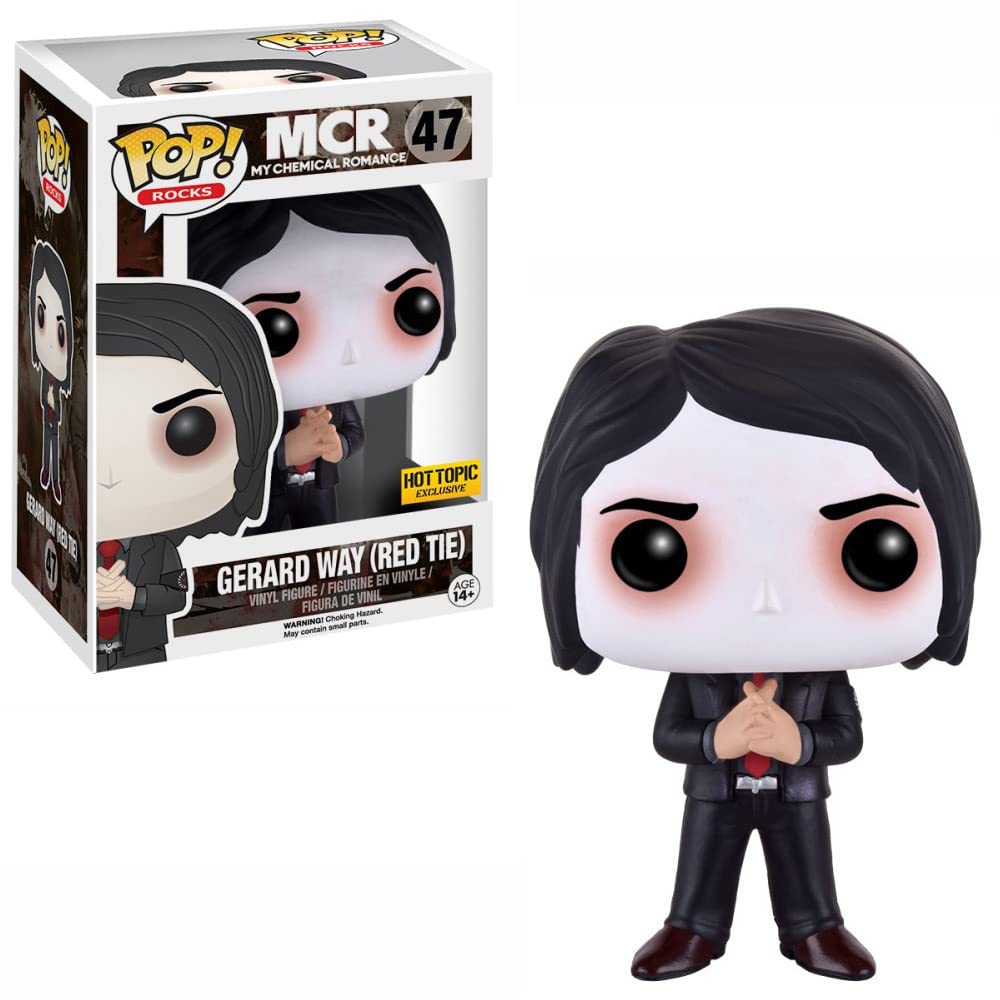 Amazon.com: Funko Pop! Rocks My Chemical Romance Gerard Way (Red