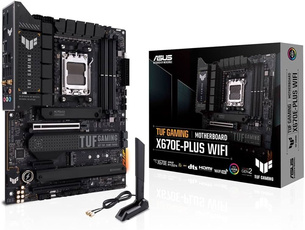Amazon | ASUS TUF GAMING X670E-PLUS WIFI AMD Ryzen 7000 シリーズ