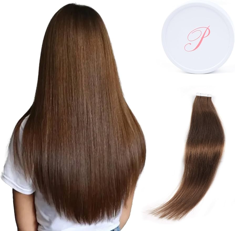 Amazon.co.jp: Paruks シールエクステ 人毛 エクステ 10枚セット