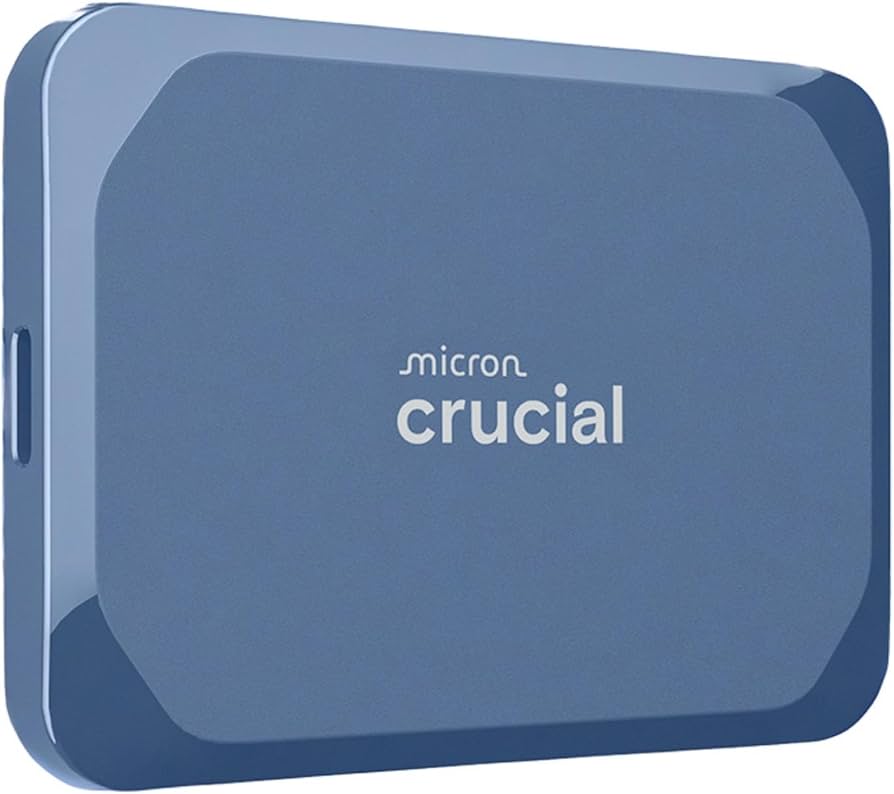 Amazon.com: Crucial X10 4TB Portable SSD, Up to 2,100MB/s, USB 3.2