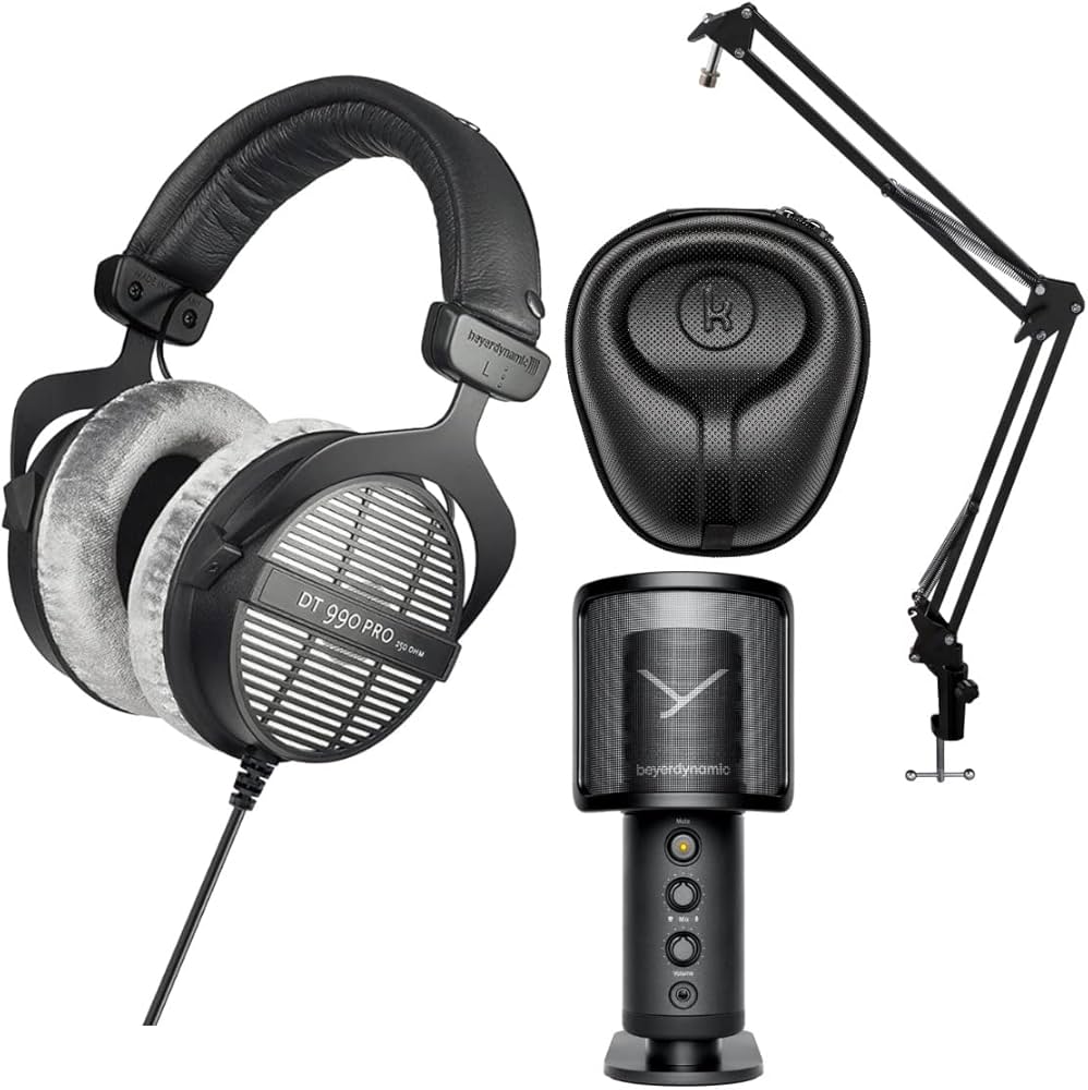 Amazon | beyerdynamic DT-990 Pro 音響オープンヘッドフォン (グレー