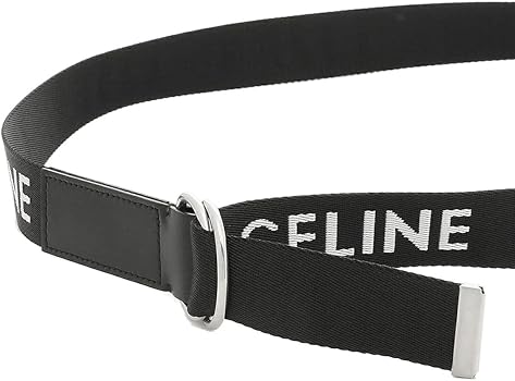 Amazon | [セリーヌ] ベルト ダブルリングベルト 120CM ロゴ ブラック
