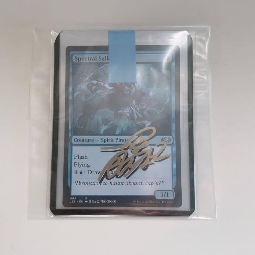 Amazon.co.jp: 藤ちょこ サイン 幽体の船乗り Spectral Sailor mtg