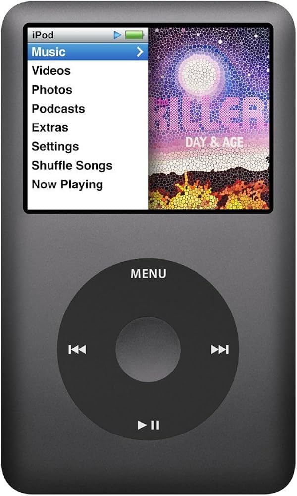 Apple iPod Classic 160GB Black (7th Generation) (Renewed) : Amazon
