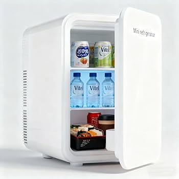 Amazon | HANLANG ミニ冷蔵庫10L 小型冷蔵庫 -2℃～60℃ 小型冷温庫 保冷