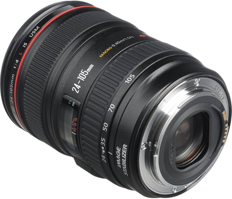 Amazon.com : Canon EF 24-105mm f/4L IS USM Zoom Lens - White Box