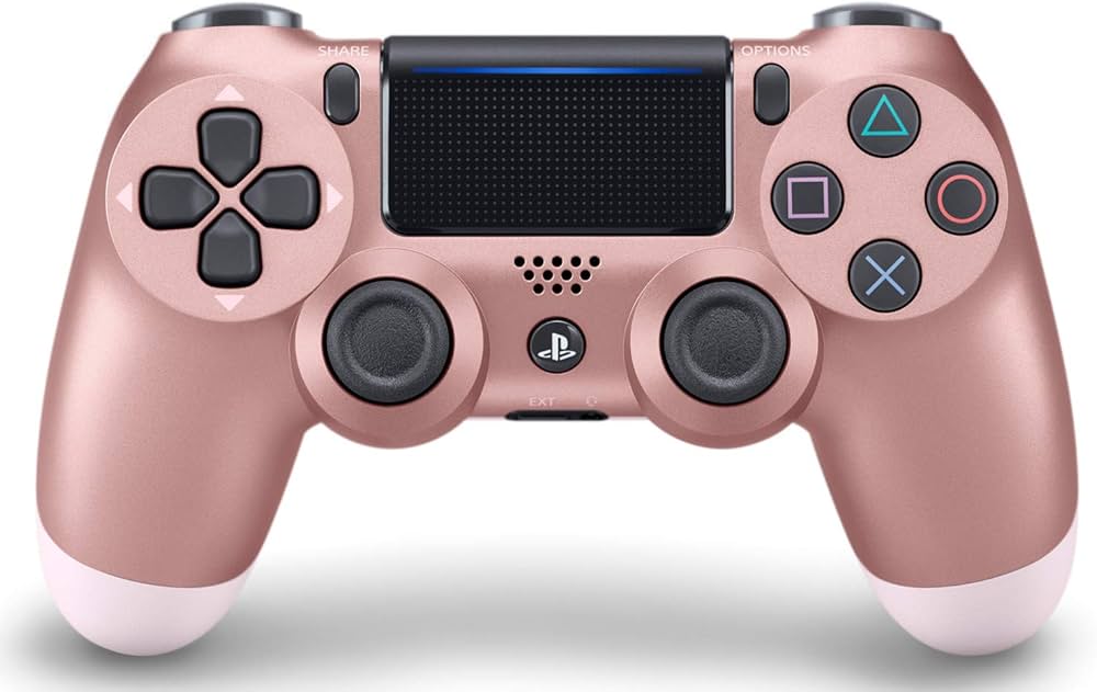 Amazon | ワイヤレスコントローラー(DUALSHOCK 4) ローズ・ゴールド