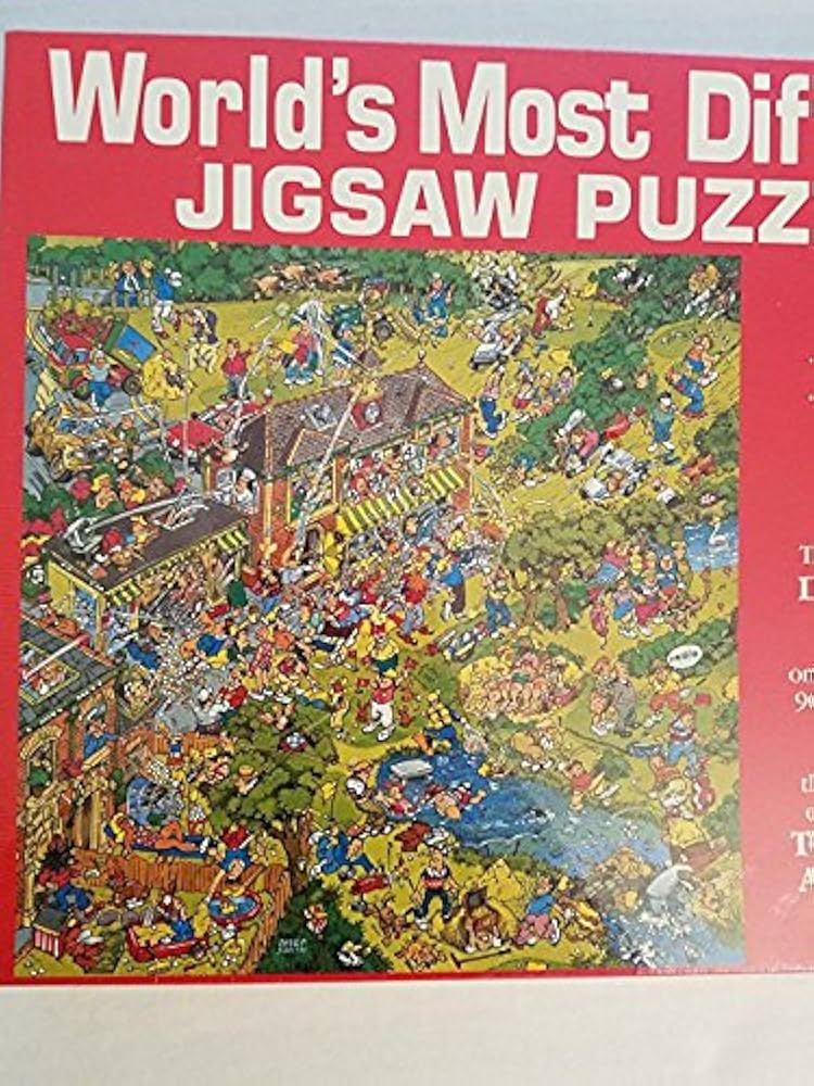 World's Most Difficult Jigsaw Puzzle Golf Edition, Toy Golf