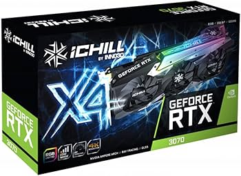 Amazon | Inno3D RTX3070 ICHILL X4 LHR 8GB GDDR6 HDMI 3XDP | Inno3D