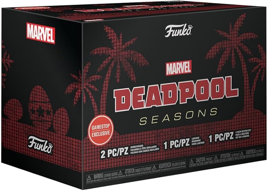 Amazon.com: Funko Pop! Marvel Deadpool Seasons Mystery Box