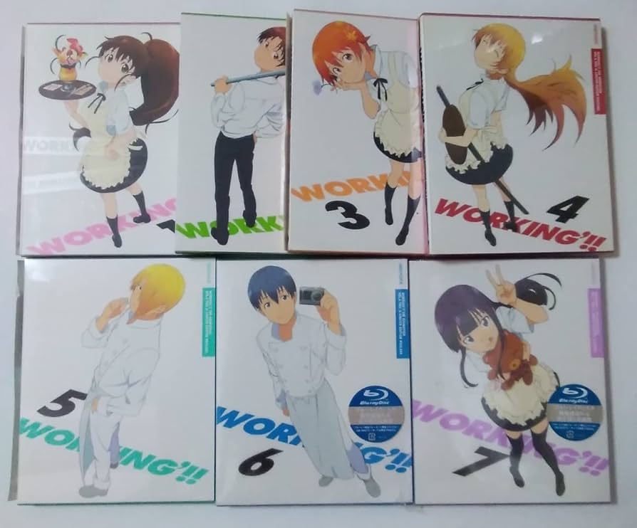 Amazon.co.jp: 特典完備 WORKING 1期～4期 完全生産限定版 全巻フル