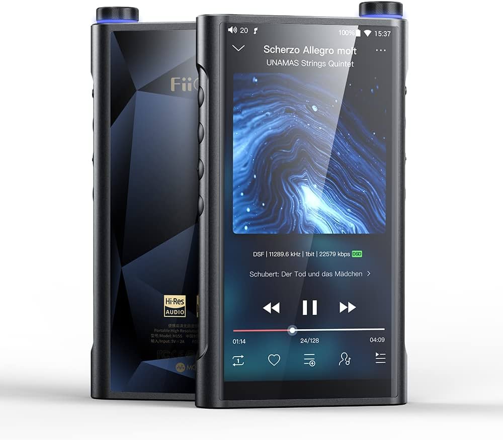 Amazon.com: FiiO M15S Music Player Snapdragon 660 with ES9038PRO