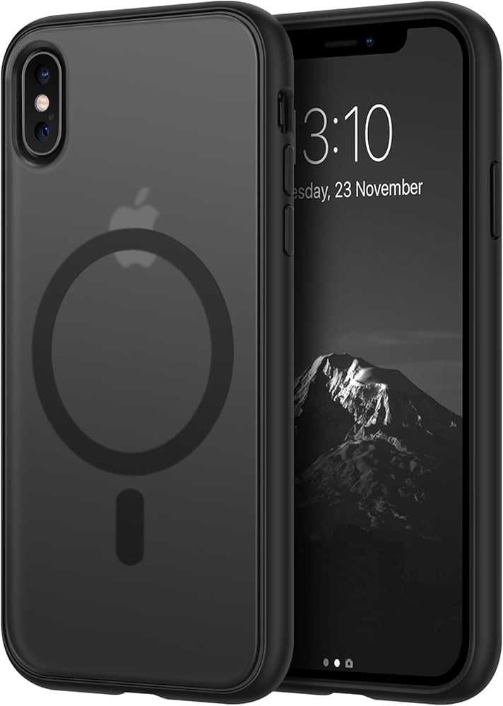 Amazon.com: TENDLIN Magnetic Case for iPhone X/Xs - Translucent