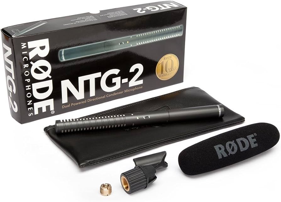 Amazon.co.jp: Rode NTG-2 デュアルパワーコンデンサーマイク