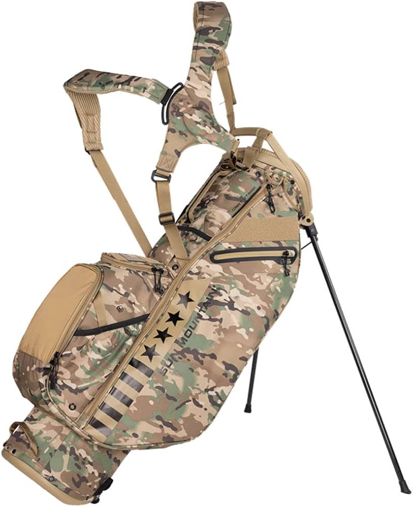 Amazon.co.jp: Sun Mountain 2023 3.5Ls ゴルフスタンドバッグ 迷彩