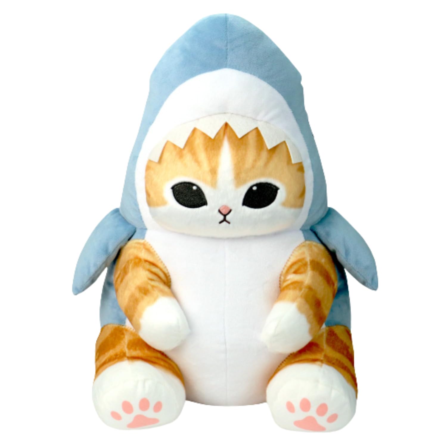 Amazon.co.jp: サメにゃん 超BIGぬいぐるみ mofusand ぢゅの 約42cm