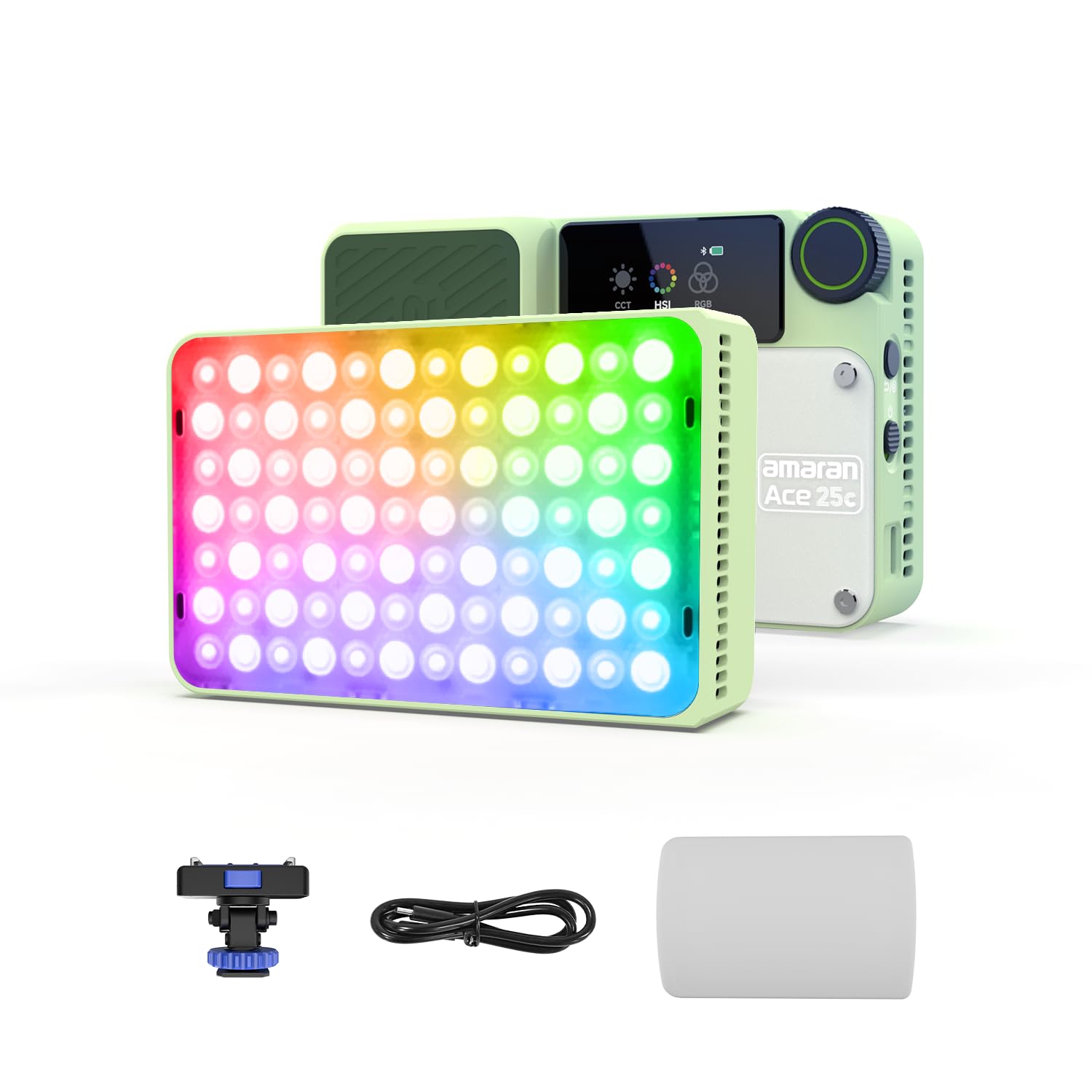 Amazon.co.jp: aputure amaran Ace 25C 25W RGB小型撮影ライト