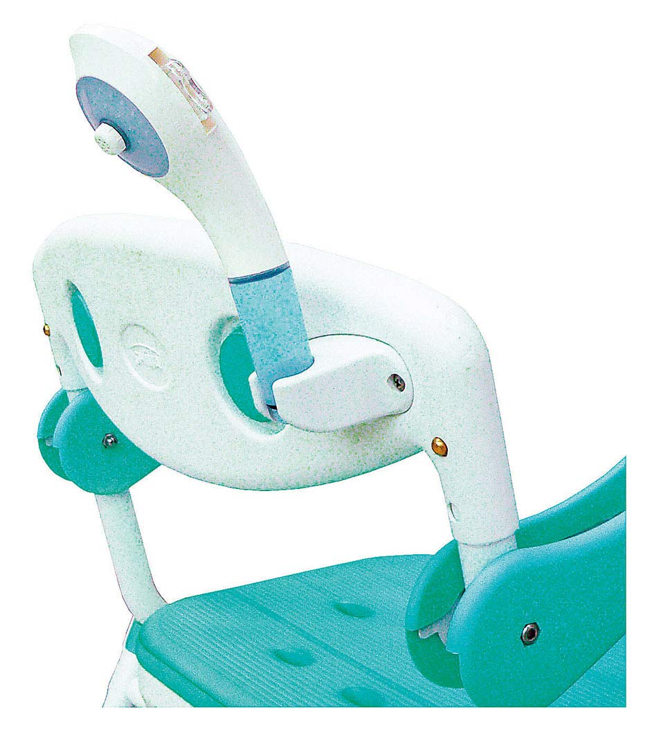 Amazon | 島製作所 折りたたみシャワーチェアー 楽湯DX ライトグリーン