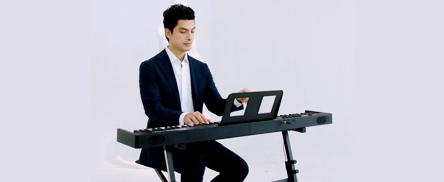 Amazon | TERENCE 電子ピアノ 88鍵盤 折り畳み式 10Wデュアル