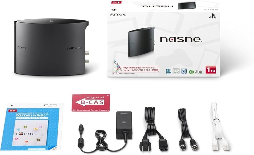 Amazon.co.jp: Sony PlayStation 4 Nasne 1 TB - Black : Video Games