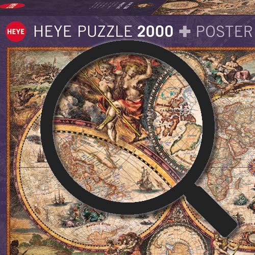 Amazon.com: Heye Vintage World Puzzles (2000-Piece), 68 x 98 x 0.3