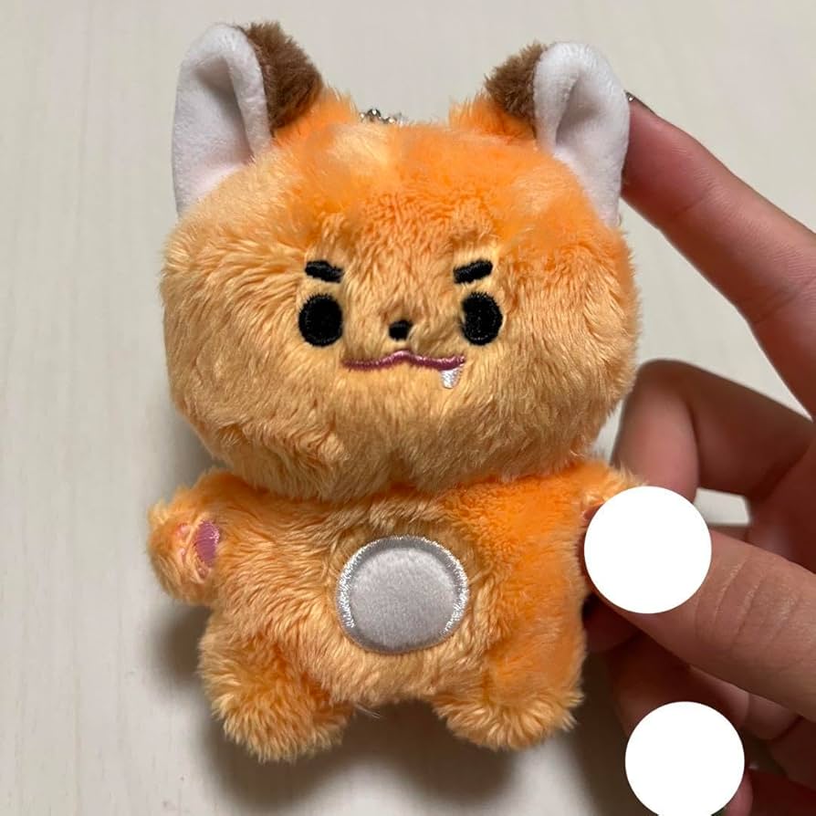 Amazon.co.jp: TXT ヨンジュン ぬいぐるみ マスター きつね ぬい 10cm
