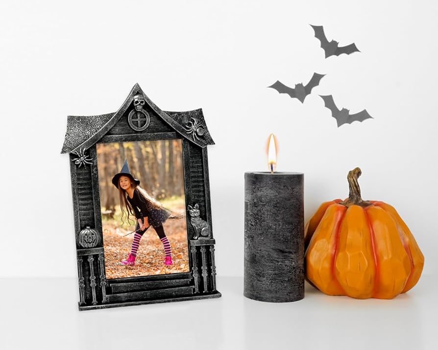 Amazon.com - Isaac Jacobs 4x6 Haunted-House Shaped Halloween