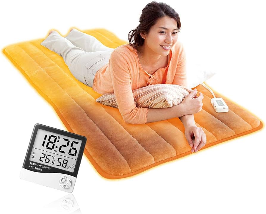 Amazon | ふかふか ひとりじめ 電気マット ゼンケン 正規品 電熱マット
