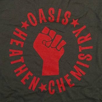 Amazon.co.jp: 魅惑のバンドT特集 00sデッド oasis オアシス/HEATHEN